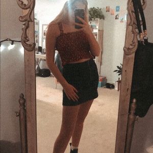 Pacsun floral crop top!